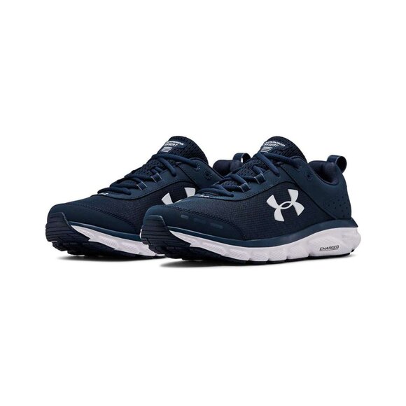 Under Armour Men's Blue Marine UA Charged Assert 8 Running Shoes In Size 11 NEW - Picture 2 of 7